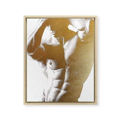 Obscured 2 - Painting Framed Canvas Print Gallery Image 9