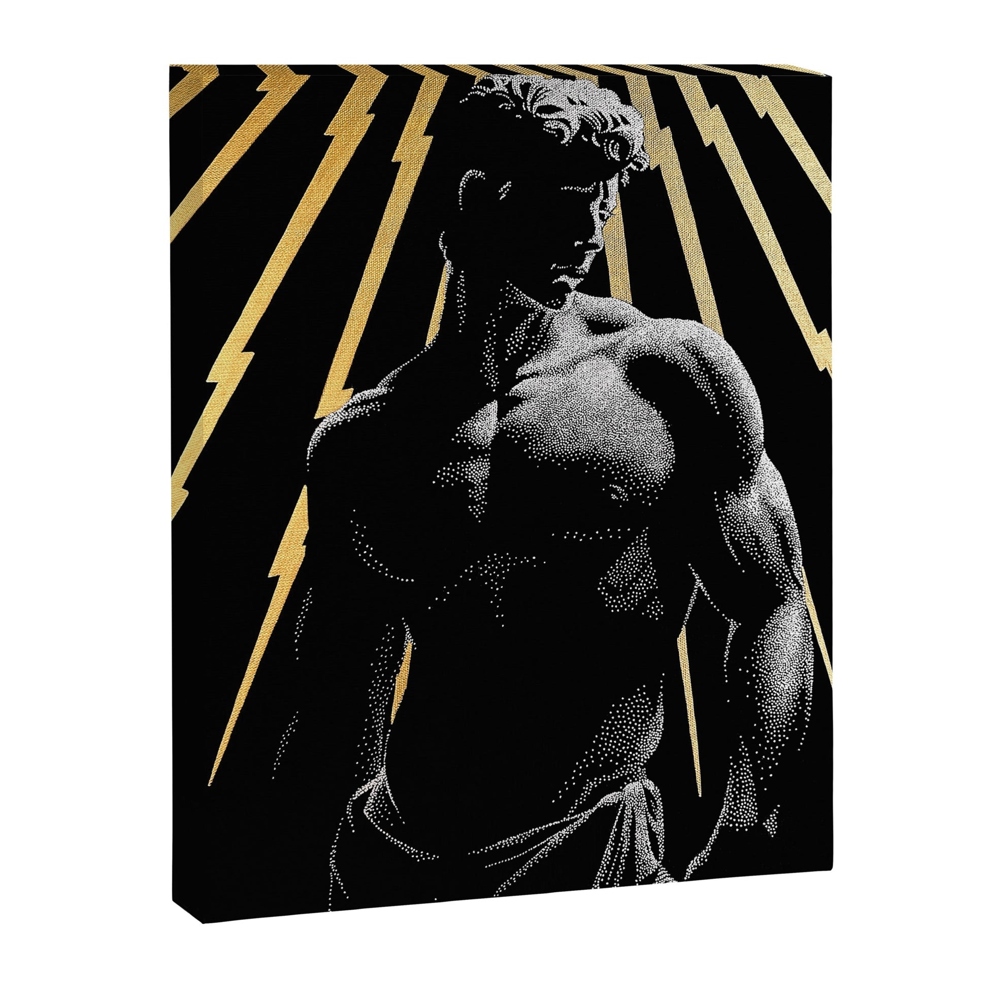 Strength of Zeus (Gold doesn't print shiny) Canvas Print Gallery Image 3