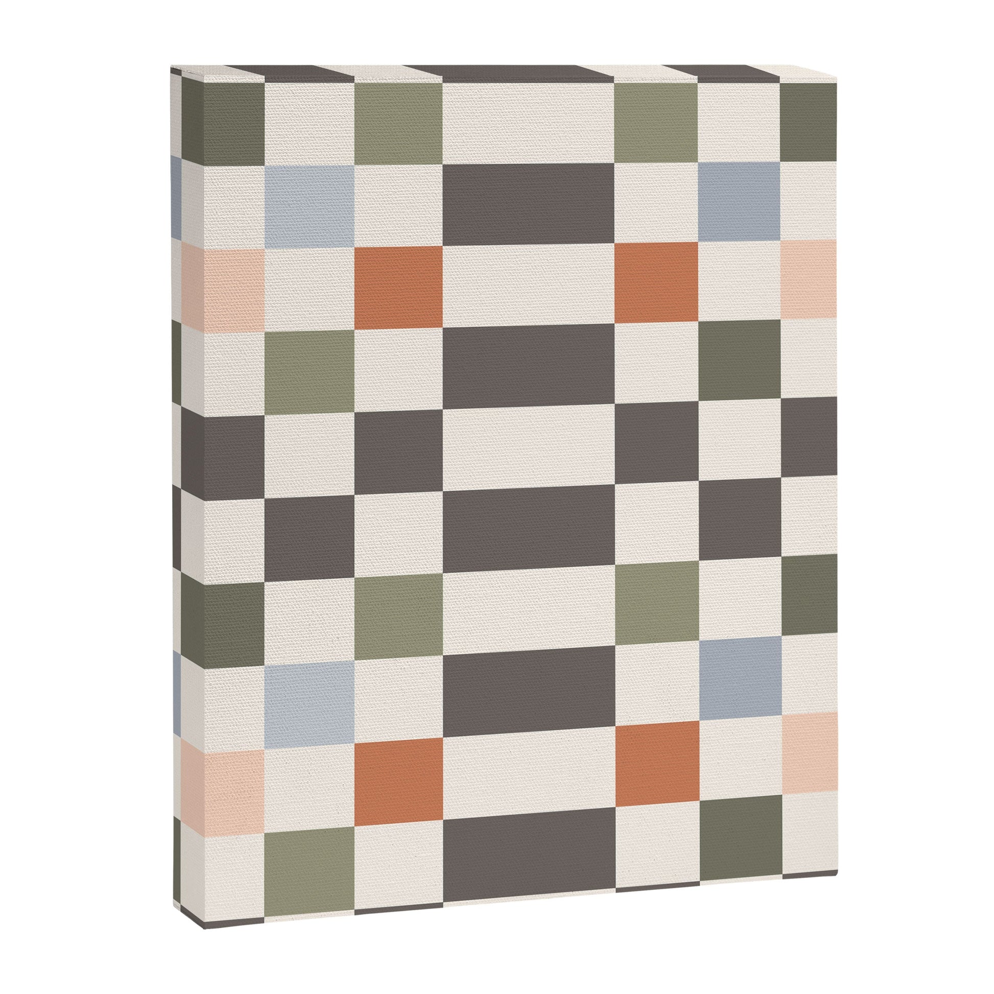 Fall Checkerboard Canvas Print Gallery Image 3