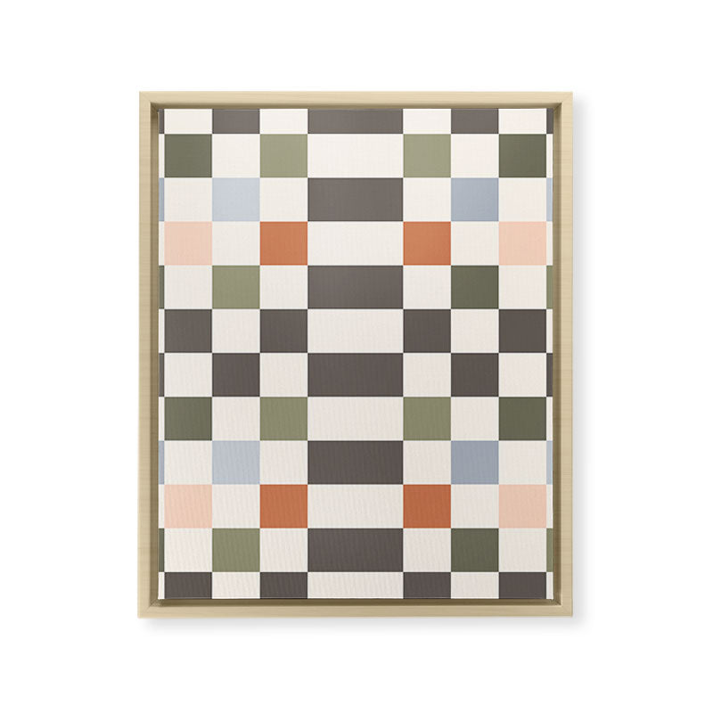 Fall Checkerboard Framed Canvas Print Gallery Image 19