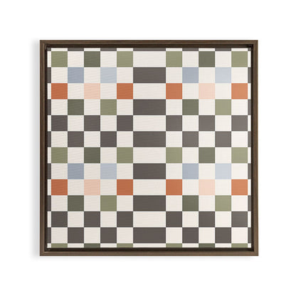 Fall Checkerboard Framed Canvas Print Gallery Image 18