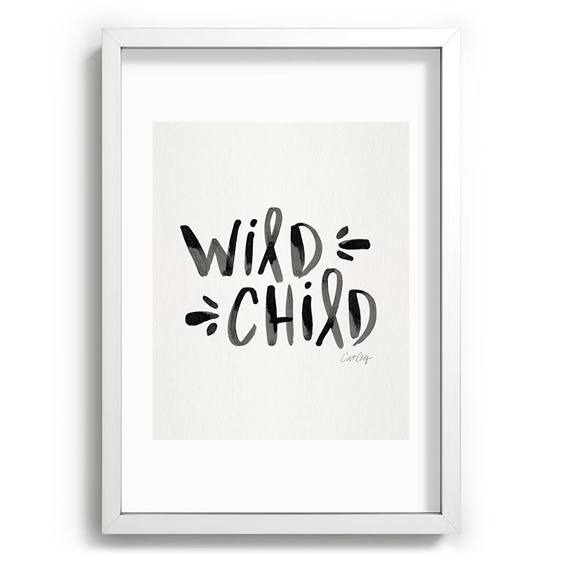 Wild Child - Black Framed Art Print Gallery Image 105