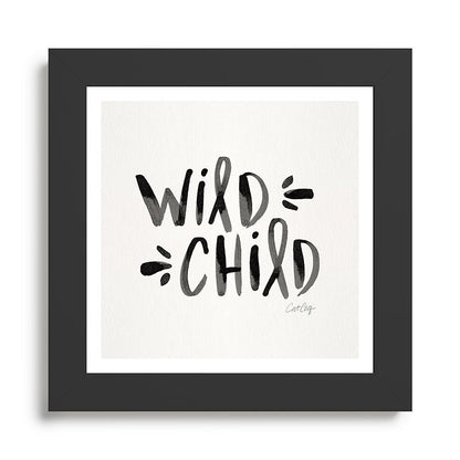 Wild Child - Black Framed Art Print Gallery Image 46