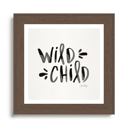 Wild Child - Black Framed Art Print Gallery Image 57