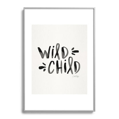 Wild Child - Black Framed Art Print Gallery Image 132