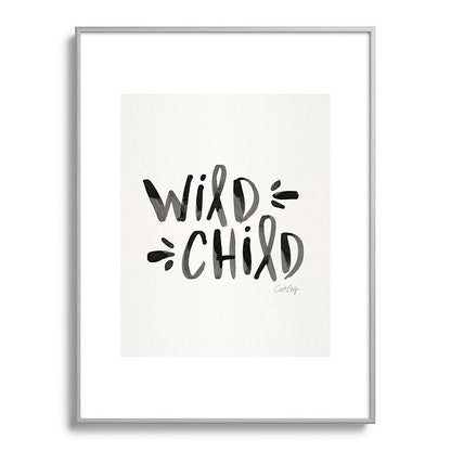 Wild Child - Black Framed Art Print Gallery Image 135