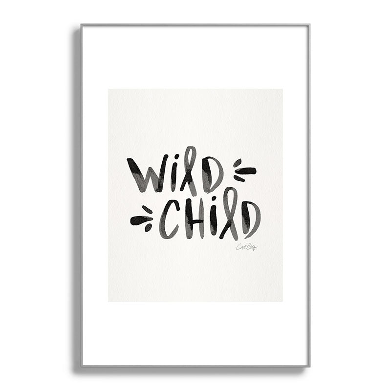 Wild Child - Black Framed Art Print Gallery Image 138