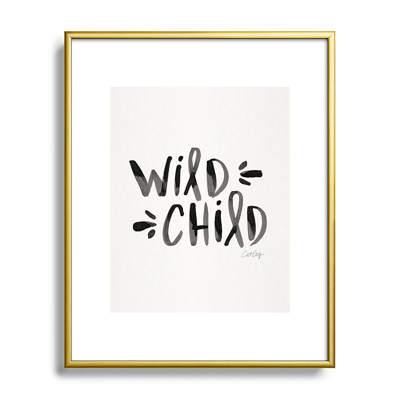 Wild Child - Black Framed Art Print Gallery Image 121