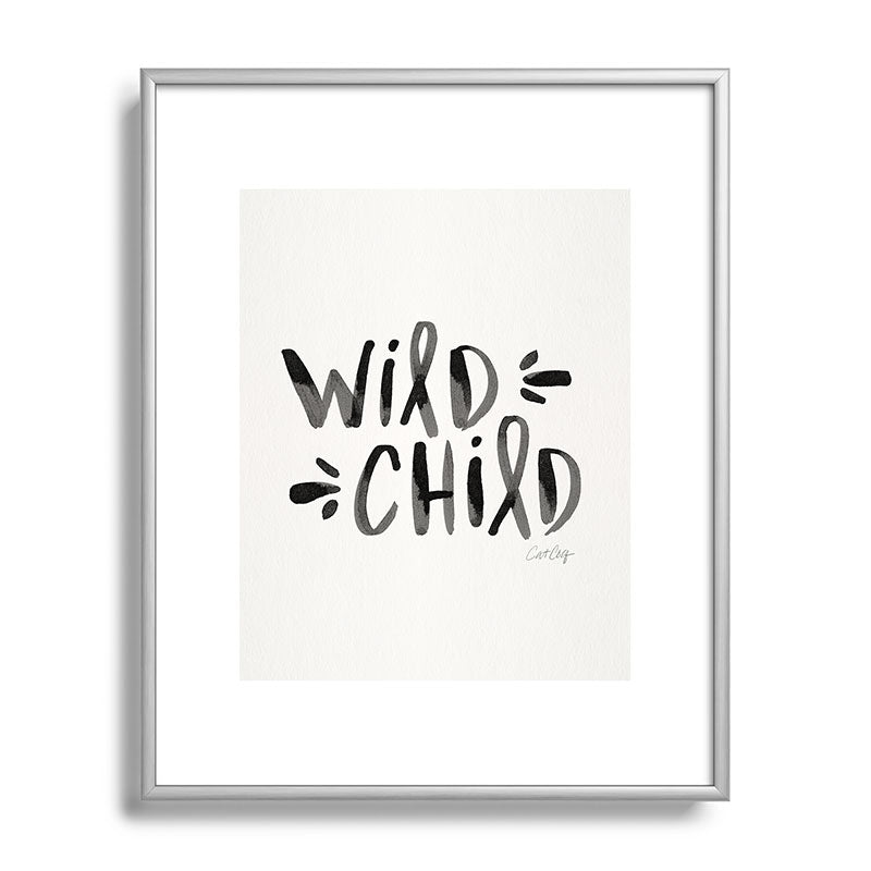 Wild Child - Black Framed Art Print Gallery Image 129