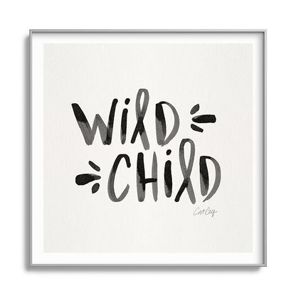 Wild Child - Black Framed Art Print Gallery Image 141