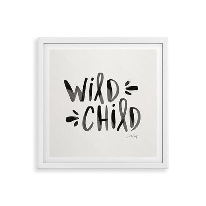 Wild Child - Black Framed Art Print Gallery Image 38