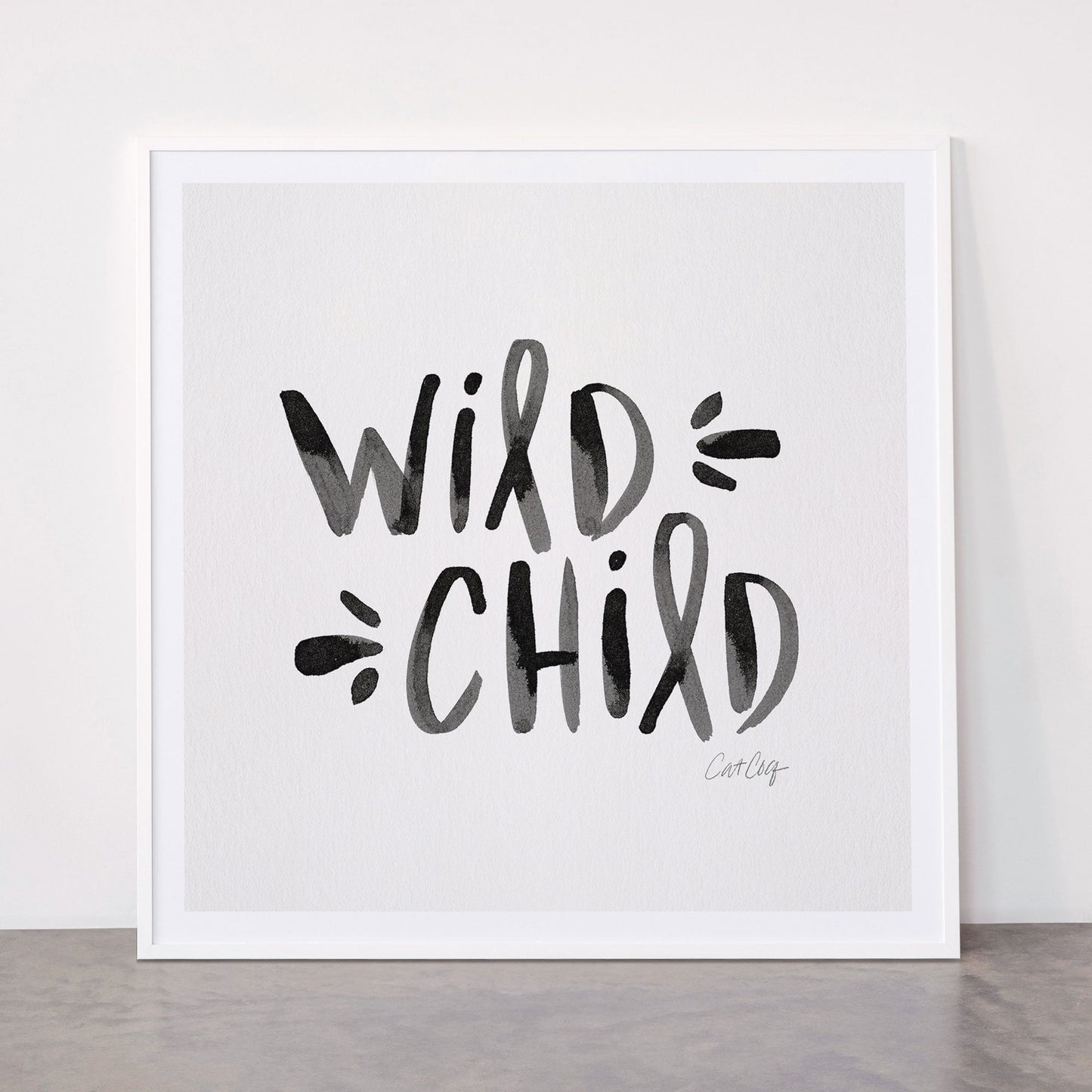 Wild Child - Black Framed Art Print Gallery Image 43
