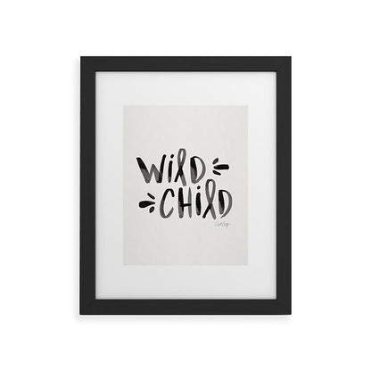 Wild Child - Black Framed Art Print Gallery Image 41