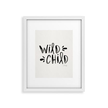 Wild Child - Black Framed Art Print Gallery Image 34