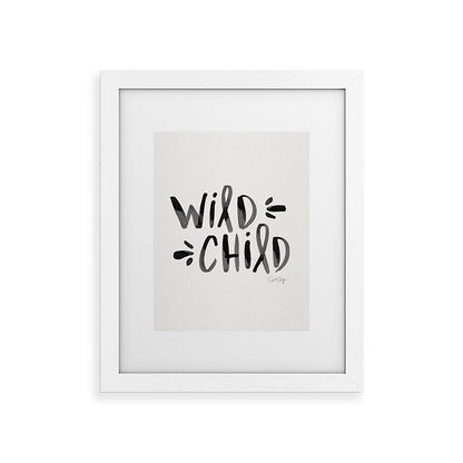 Wild Child - Black Framed Art Print Gallery Image 74