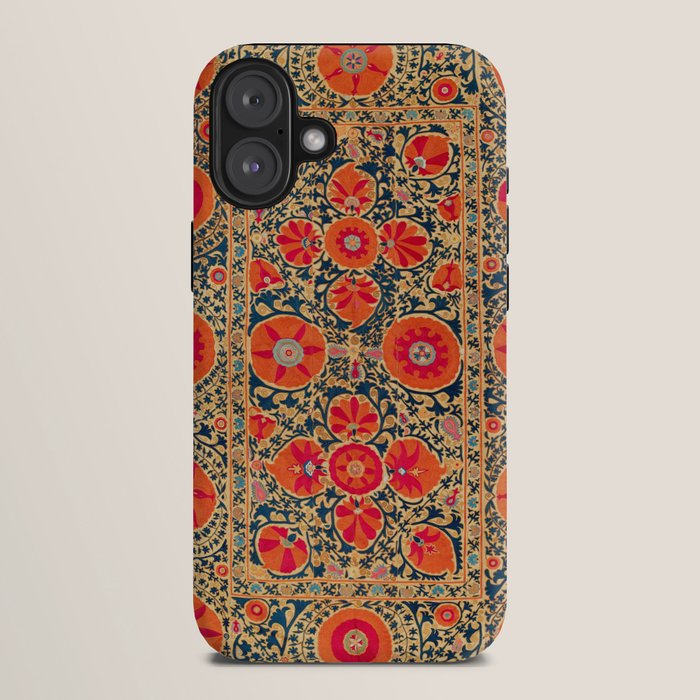 Kermina Suzani Uzbekistan Print iPhone Case Gallery Image 10
