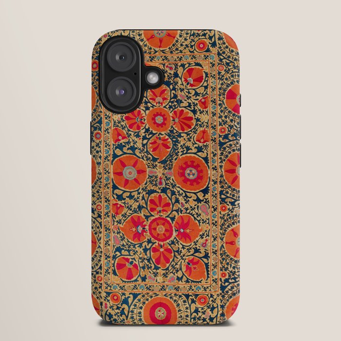 Kermina Suzani Uzbekistan Print iPhone Case Gallery Image 9