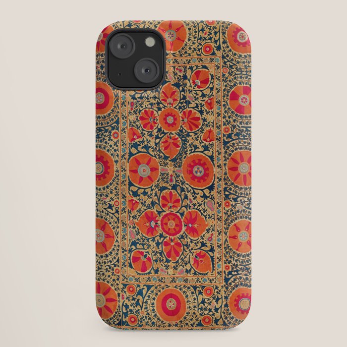 Kermina Suzani Uzbekistan Print iPhone Case Gallery Image 18