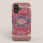 Qashqaâi Antique Fars Persian Rug Print iPhone Case Gallery Image 1