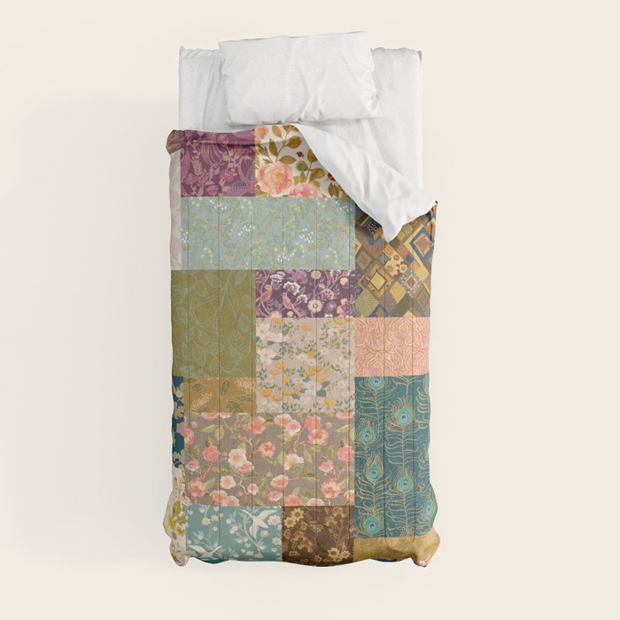 Pashmina Patchwork Comforter Gallery Image 4