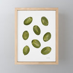 Green Olives Mini Art Print Gallery Image 1