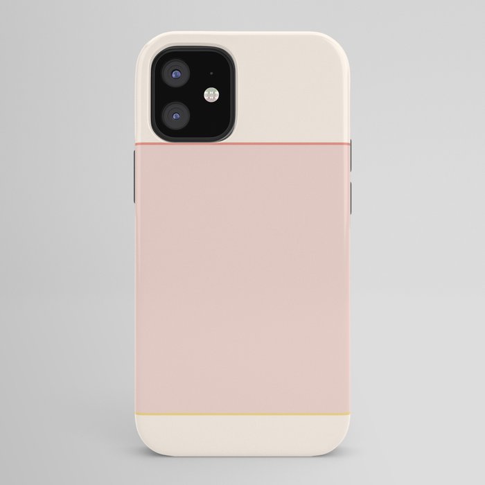 Subtle Spring Color Block - Soft Pink iPhone Case Gallery Image 42