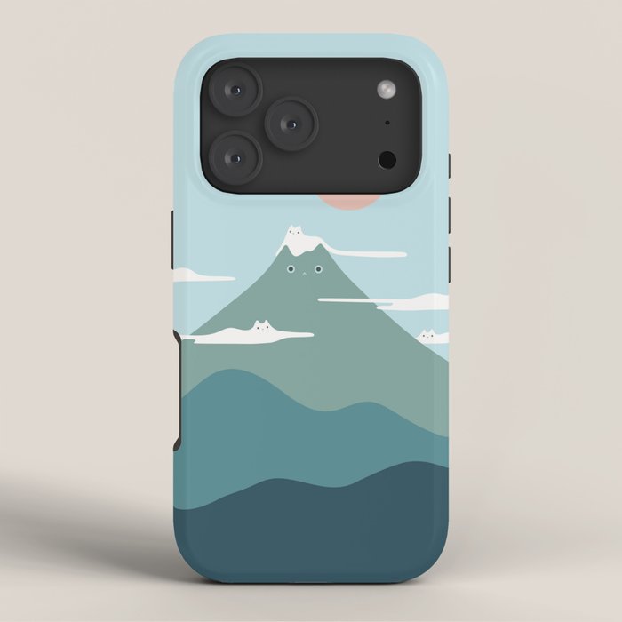 Cat Landscape 72B iPhone Case Gallery Image 3