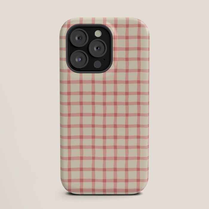 Strawberry Gingham Pattern iPhone Case Gallery Image 19