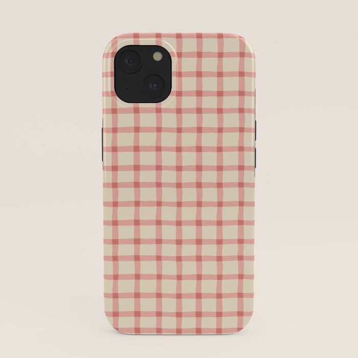 Strawberry Gingham Pattern iPhone Case Gallery Image 37