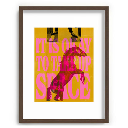 Take Up Space Framed Art Print Gallery Image 66