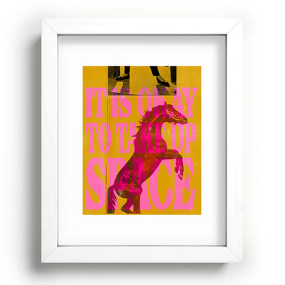 Take Up Space Framed Art Print Gallery Image 76