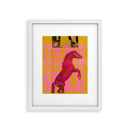 Take Up Space Framed Art Print Gallery Image 26