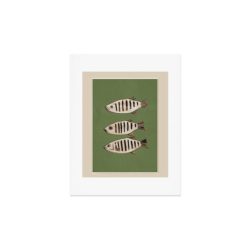 Abstract Fish Study II Art Print Gallery Image 3