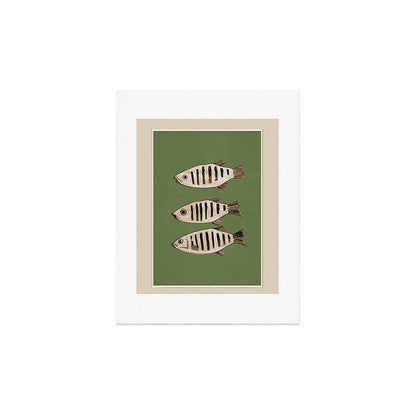 Abstract Fish Study II Art Print Gallery Image 3