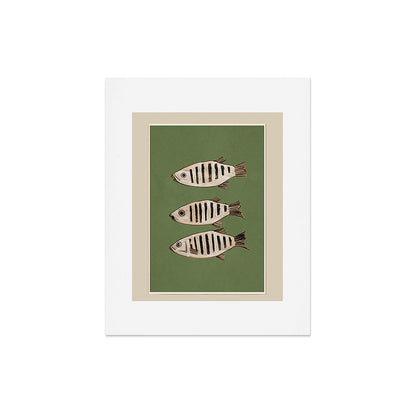 Abstract Fish Study II Art Print Gallery Image 4