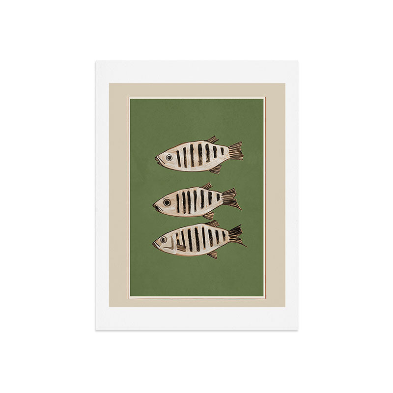 Abstract Fish Study II Art Print Gallery Image 7