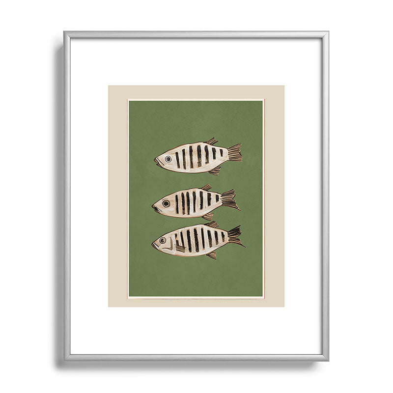 Abstract Fish Study II Framed Art Print Gallery Image 96