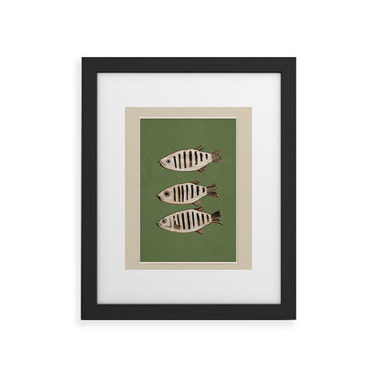 Abstract Fish Study II Framed Art Print Gallery Image 33