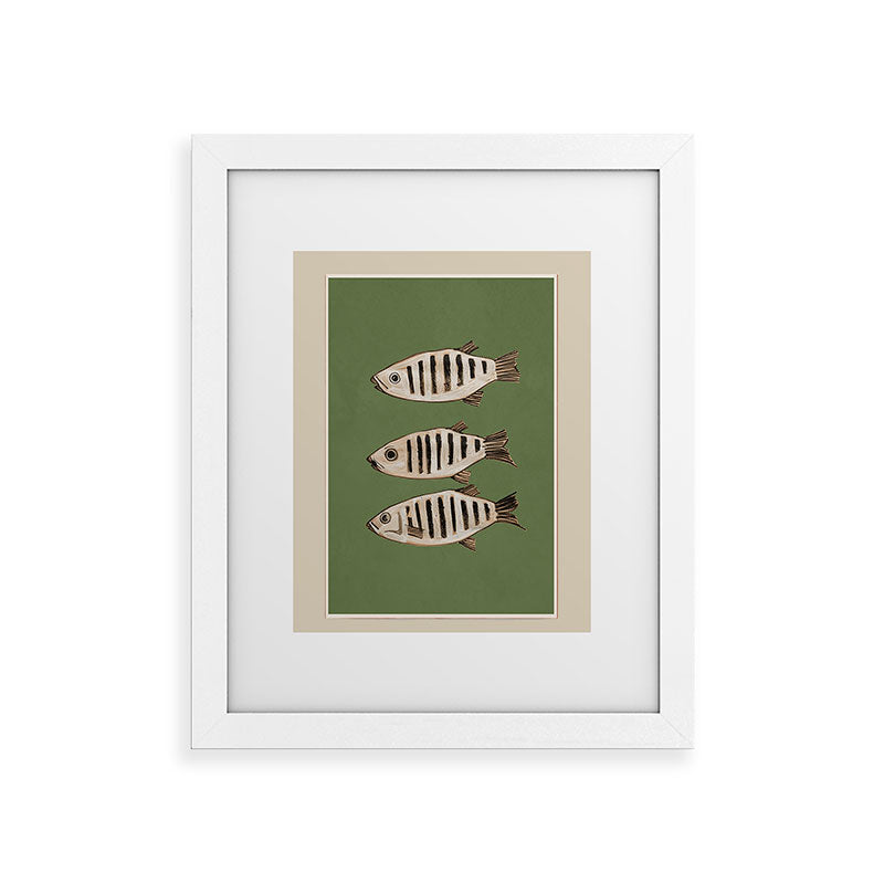 Abstract Fish Study II Framed Art Print Gallery Image 54