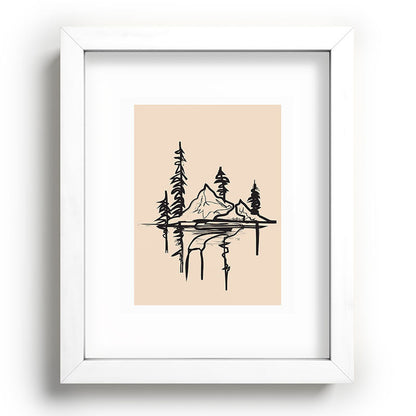 Abstract Landscape II Framed Art Print Gallery Image 75