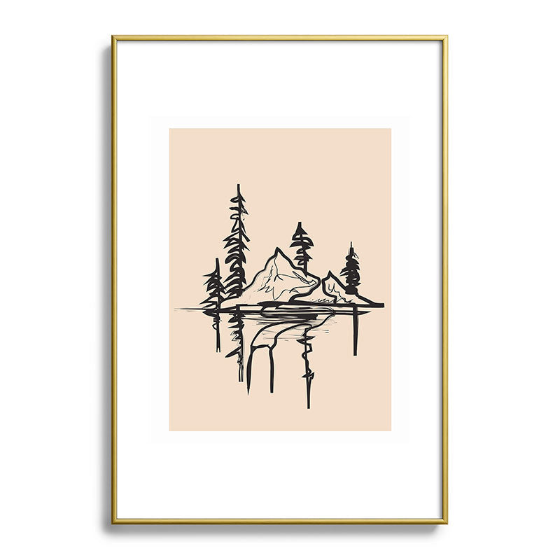 Abstract Landscape II Framed Art Print Gallery Image 90