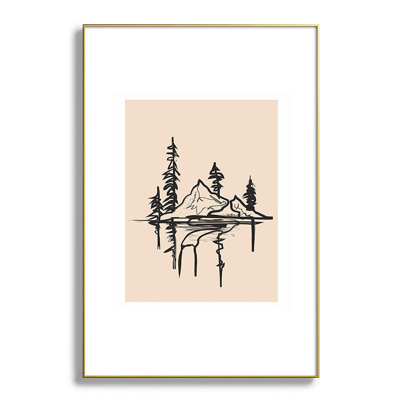 Abstract Landscape II Framed Art Print Gallery Image 94