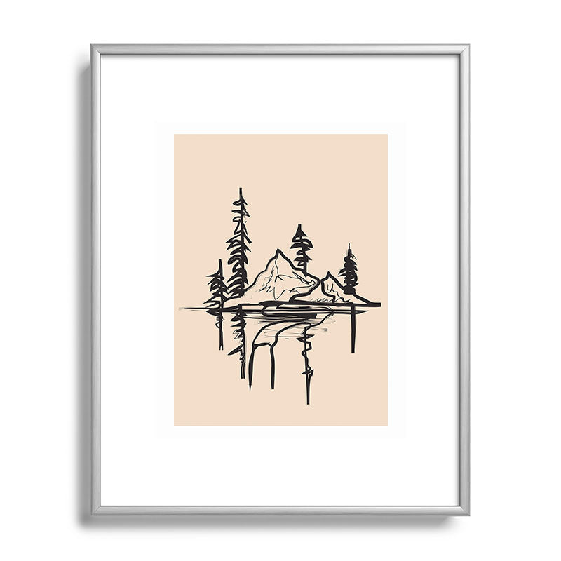 Abstract Landscape II Framed Art Print Gallery Image 95