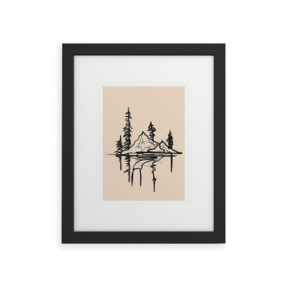 Abstract Landscape II Framed Art Print Gallery Image 34