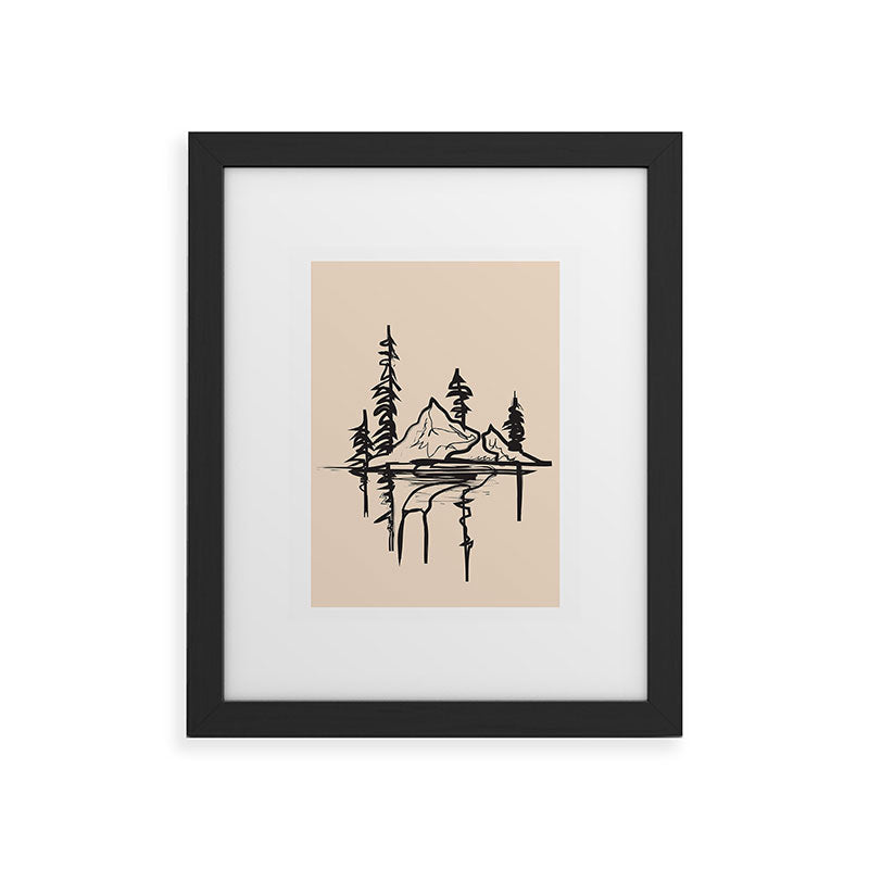 Abstract Landscape II Framed Art Print Gallery Image 29