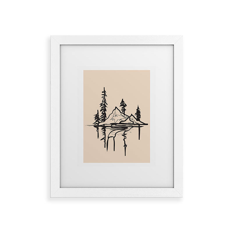 Abstract Landscape II Framed Art Print Gallery Image 50
