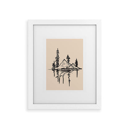 Abstract Landscape II Framed Art Print Gallery Image 54