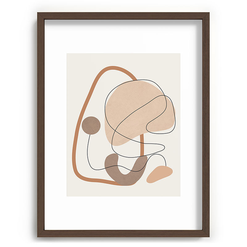 Abstract Line Movement III Framed Art Print Gallery Image 67