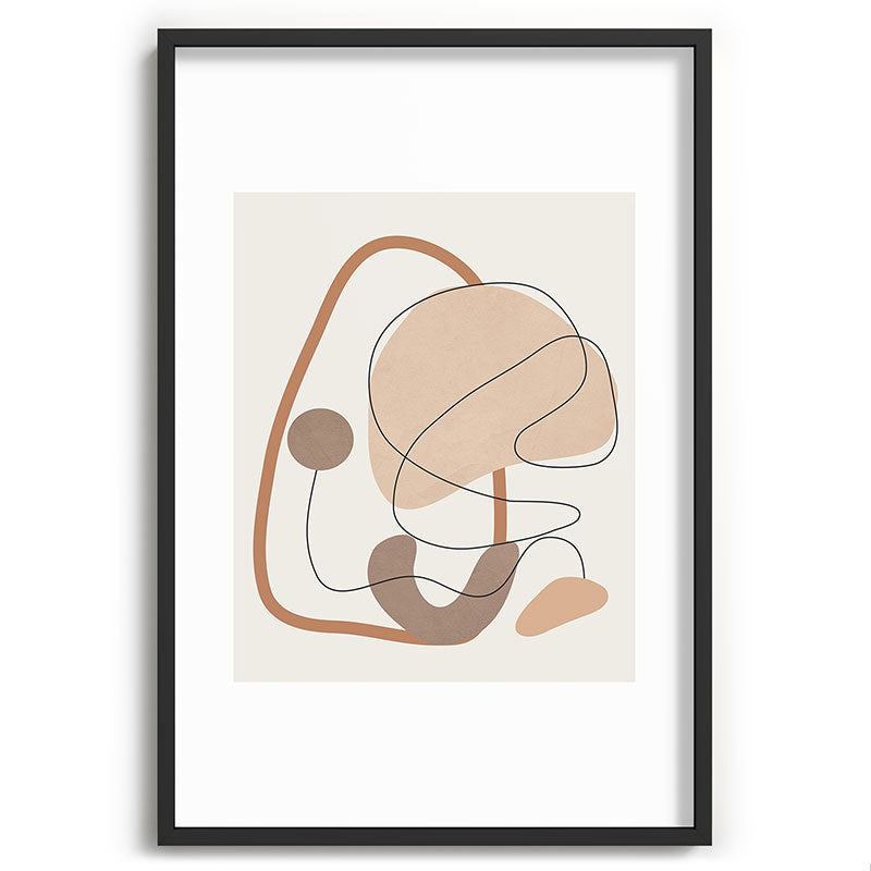 Abstract Line Movement III Framed Art Print Gallery Image 62