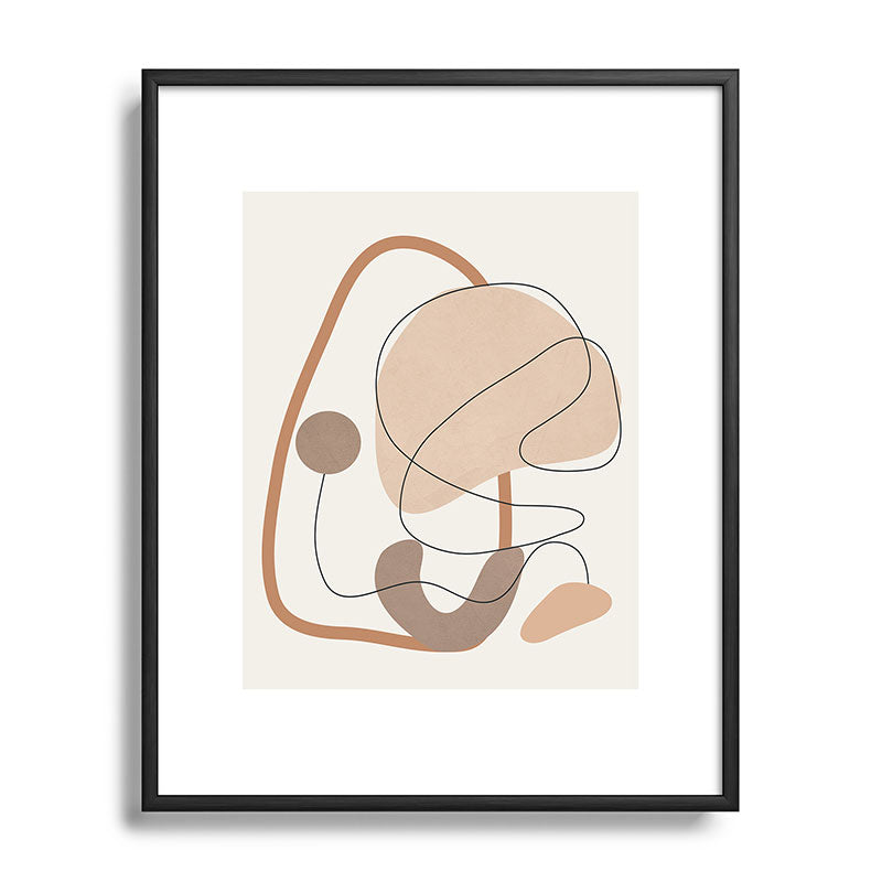 Abstract Line Movement III Framed Art Print Gallery Image 81
